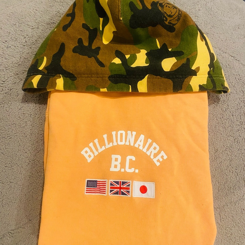 Billionaire Boys Club Camouflage and Yellow Jacket